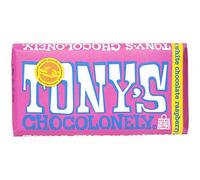 Tony's Tony's White Raspberry Popping Candy Chocolate 180g