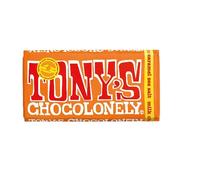 Tony's Chocolonely Milk Chocolate Caramel Sea Salt Chocolate Bar