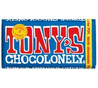 TONY'S SLAVE FREE CHOCOLATE BAR FAIRTRADE 6 FLAVOURS MILK DARK CARAMEL