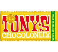 TONY'S SLAVE FREE CHOCOLATE BAR FAIRTRADE 6 FLAVOURS MILK DARK CARAMEL