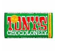 TONY'S SLAVE FREE CHOCOLATE BAR FAIRTRADE 6 FLAVOURS MILK DARK CARAMEL