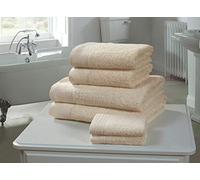 Tony's Textiles Egyptian Cotton Combed Supersoft Towel - Cream (Bath Sheet)