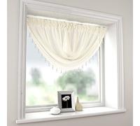Tony's Textiles Millie Voile Swag - Cream (Standard)