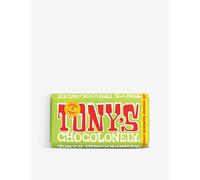 Tony's Chocolonely Milk Creamy Hazelnut Crunch Chocolate Bar - 180g, Milk Chocolate, Gift, Vegetarian - Belgian Fairtrade Chocolate