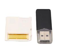 Tonysa 2025 Flash Card Fit for NDS 2DS 3DS Game Console ASIC Chip Video Game Flash Memory Card with Card Reader (White)