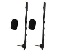 Tonysa 3.5mm Detachable Microphone Boom, 2pcs Game Microphones with Cloud Flight Astro A40 A40 TR Gaming Headset (Black)