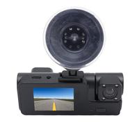 Tonysa 3 Channel Dash Cam, 1080P Front 720P Inside 480P Rear, 170° Wide Angle WiFi Car Camera, 2" LCD Screen, Night Vision, Parking Mode, 32GB Card Included