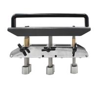 Tonysa 3 Station Roller Bender Metal Bending Tool for 0-90 Degree Angles for Roofing and Garage Use Made of High Speed Steel