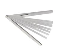 Tonysa 300mm Stainless Steel Feeler Gauge Set - 17 Blades for Accurate