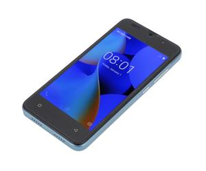 Tonysa 5.0" HD Screen Smartphone with 4GB+32GB Memory Dual Camera Face Recognition Cell Phone for 12 System, Suitable for All Ages, USB Interface Type (Blue)