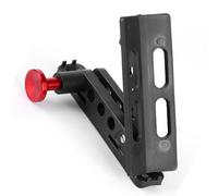 Tonysa Adjustable Extinguisher Mount Bracket Fit for Wrangler JK/Sahara - Arrow Storage Case Fire Extinguisher Holder, Durable Nylon & Aluminium, Fits Most UTVs - Easy Installation (Red)