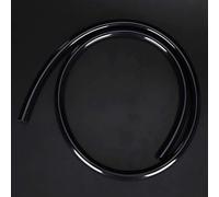 Tonysa Anti-bending Smooth Transparent Tube, 9.5mm Inner Diameter Transparent Cooling Tube, for Computer Water Cooling (Black)