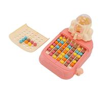 Tonysa Ball Puzzle, Chess Board Game, Toy for, with 80 Balls and Instruction Manual, Suitable for the Development of Motor Skills, Plastic (Pink)