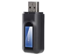 Tonysa Bluetooth 5.0 Transmitter and Receiver, 2 in 1 Wireless Audio Adapter for Car, TV, Home Stereo with Low Latency, 3.5mm Aux Output, LCD Display, Plug and Play