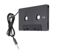 Tonysa Car Cassette to AUX Adapter, Universal Stereo Cassette Tape Converter with 3.5mm Type C Auxiliary Cable, for Smartphones MP3 Players Car Stereos