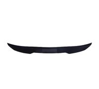 Tonysa Car Tail Trunk Spoiler Adjustable ABS Strong Adhesion for Enhanced Driving Dynamics 117-128cm 3 Pieces (Glossy Black+Black)