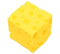 Tonysa Cheese Block Squeeze Toy Lightweight Soft Rebounding CheeseDesigned for Easy Transport, This Squeeze Toy Is Ideal for on the Go Use Whether You're At Work, Traveling