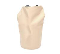 Tonysa Dry Bag Roll Top, Floating Dry Sack for Kayak Camping Hiking, Small Nylon Pouch with Zipper Pocket, 12.2 x 10.63 x 4.53in Brown