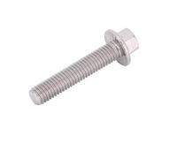 Tonysa Flange Screw, M8 Stainless Steel Hex Flange Drive (M8*25)