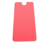 Tonysa Foldable Silicone Phone Holder Anti Slip Bendable Stand with Adjustable Triangle Hook Design for Desktop Travel and Hands Free Viewing (Red)