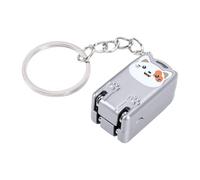 Tonysa Folding Nail Clipper, Cat Design Portable Size (Silver) | Durable stainless steel, Compact design with keychain, Ideal for travel, Home and office use