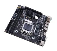 Tonysa H81 LGA 1150 Motherboard with M.2 Slot, Micro ATX for 4th Gen I3 I5 I7 & E3 V3 CPU, Support DDR3 1600MHz, USB 3.0 SATA 3