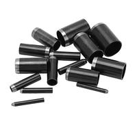 Tonysa Leather Punch Mold Set High Density 1 to 15mm Hollow Punch Cutter for Leather Craft Projects