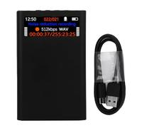 Tonysa Magnetic Voice Recorder, 360° Omnidirectional Pickup Noise Reduction One Click Recording with Type C OTG Support, for Classroom Meetings Interviews Concerts (64GB)