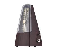 Tonysa Mechanical Metronome Portable, Adjustable Speed, Loud Sound for Piano Guitar Drum. Universal Metronome for Musicians of All Levels. Wood color.