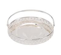 Tonysa Metal Fruit Tray with Vintage Handle Design