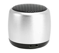 Tonysa Mini Bluetooth Speaker with Heavy Bass (Silver)