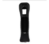 Tonysa Motion Plus Adapter for Wii, Motion Plus Sensor Adapter + Soft Silicon Case Cover for Wii Remote Controller(Black)