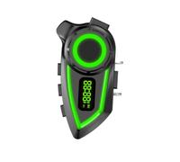 Tonysa Motorcycle Helmet Bluetooth Headset with Noise Cancellation IP65 Water Proof Dust Proof 3D Sound for Long Riding