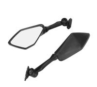 Tonysa Motorcycle Rearview Mirrors High Definition Black Folding for 300