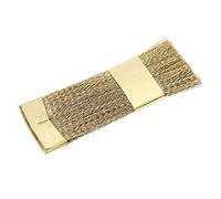 Tonysa Nail Art Drill Bits Cleaning Brush, Durable Copper Wire Design, Effortless Cleaning Tool for Manicures, Lightweight 6 X 2cm Size, Includes 1 Unit