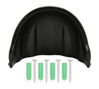 Tonysa Outdoor Security Camera Cover, ABS Plastic Rain Shade Shield, Universal Protective Roof for Surveillance Camera, Black