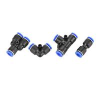 Tonysa Pneumatic Quick Fittings, 6mm, 40 Pcs Set