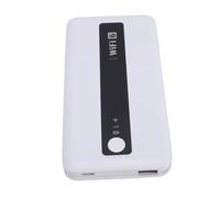 Tonysa Portable 4G LTE Travel Router, High Capacity Battery for 10 Users, Europe Asia Africa Coverage, ABS Material