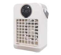Tonysa Portable Air Conditioner Fan Cooler 3 in 1 with Humidifier, 700ml Evaporative Cooler with Ice Compartment & Night Light, ≤55dB Quiet USB Desktop AC for Bedroom Office Desk