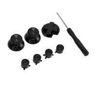 Tonysa Pro Gamepad Metal Buttons Stylish Replacement Parts for DIY Game Controllers, Easy Install, Metal Alloy Material for Long Service Life