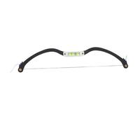 Tonysa Professional Eyebrow Mapping Ruler - Horizontal Bead Positioning Tool with String for Microblading, Tattooing & Precision Eyebrow Shaping - Stable & Accurate Brow Measure Ruler (Black)