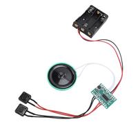 Tonysa Recordable Voice Chip Module, 60 Second Audio Message Board, DIY Sound Recorder for Greeting Card, One Key Record Playback, 3xAAA Battery Powered