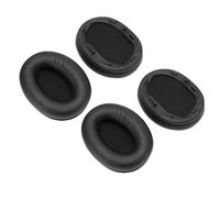 Tonysa Replacement Ear Cushions for X Wireless Headphones - 2 Pairs Protein PU Leather Memory Foam Ear Pads with Noise Isolation and Comfortable Fit (Black)