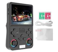 Tonysa Retro Handheld Game Console, 4 Inch Screen Built in 64GB Storage 3000mAh Octa Core Processor, with 22000 Classic Games Support WiFi 5.1, for All Ages Players (Black)