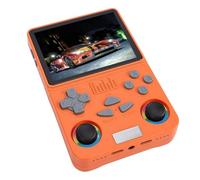 Tonysa Retro Handheld Game Console, 4 Inch Screen Built in 64GB Storage 3000mAh Octa Core Processor, with 22000 Classic Games Support WiFi 5.1, for All Ages Players (Orange)