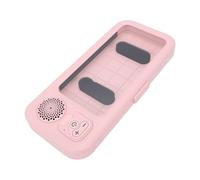 Tonysa Shower Phone Holder with Bluetooth Speaker and RGB Light (#3) | Bathroom Touchscreen Mount, Wet Hand Control, Dual Speaker Sound, Multicolor Ambient Glow, Suction Cup Install