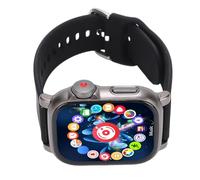 Tonysa Smart Wearable MP3 Player, Bluetooth 5.4 Music Player, with Full Touchscreen and Wrist Band, Built in Speaker & Fitness Tracker, 400mAh Battery for Running, Gym (128GB)