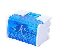 Tonysa Terminal Distribution Box Compact Durable 2-Level Junction Box for Electrical Engineering with Brass Conductive Material 67 X 45 X 50mm