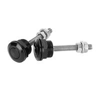 Tonysa Universal Hood Lock Bonnet Pin Set with Arrow Storage Case Button for Car Racing and Modification, 2 Pcs Aluminum Alloy 22mm/32mm (22mm)