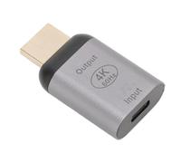 Tonysa USB C Female to Male Adapter 4K High Speed Video Transmission for PC